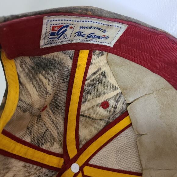 FSU Seminole Baseball Cap Garnett and Gold Cap FSU Embroidered Hat Football - Picture 6 of 8